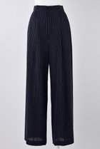 【エンフォルド/ENFOLD】のC/Liストライプ メンズライク スラックス ネイビー|ID: prp329100004452773 ipo3291000000035768119