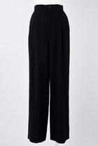 【エンフォルド/ENFOLD】のComfortable Twill メンズライク スラックス ブラック|ID: prp329100004452775 ipo3291000000031155107