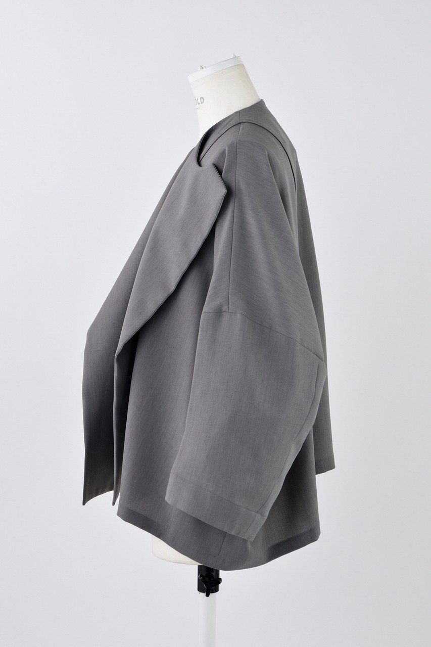 【エンフォルド/ENFOLD】のComfortable Twill ドレープJK/ジャケット 人気、トレンドファッション・服の通販 founy(ファニー) 　ファッション　Fashion　レディースファッション　WOMEN　アウター　Coat Outerwear　ジャケット　Jackets　カーディガン　Cardigan　ジャケット　Jacket　ドレープ　Drape　フロント　Front　リラックス　Relax　other-2|ID: prp329100004452776 ipo3291000000031252086