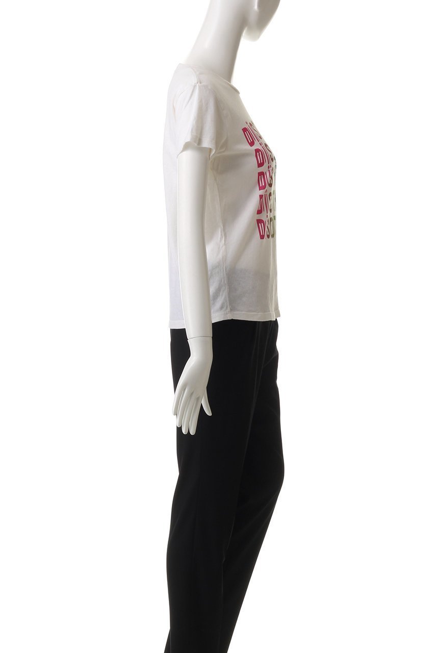 【マザー/MOTHER】のDISCOTHEQUE プリントTシャツ(DCQ) 人気、トレンドファッション・服の通販 founy(ファニー) 　ファッション　Fashion　レディースファッション　Fashion for Women　トップス・カットソー　Cut & Sew Tops　シャツ・ブラウス・オフィスカジュアル　Elegant Blouses & Button-Ups　ロングTシャツ・Tシャツ　Longline T-Shirts & Tees　カットソー・ベーシックTシャツ　Cut-and-Sewn Tops / Stretch Tees & Basics　グラデーション　Gradient, Ombre　ショート　Short, Short Length　スリム　Slim, Slim Fit　スリーブ　Sleeve, Long Sleeve / Short Sleeve　プリント　Print, Printed Pattern　定番　Standard, Basic Item　無地　Plain, Solid Color　other-3|ID: prp329100004452781 ipo3291000000032809424