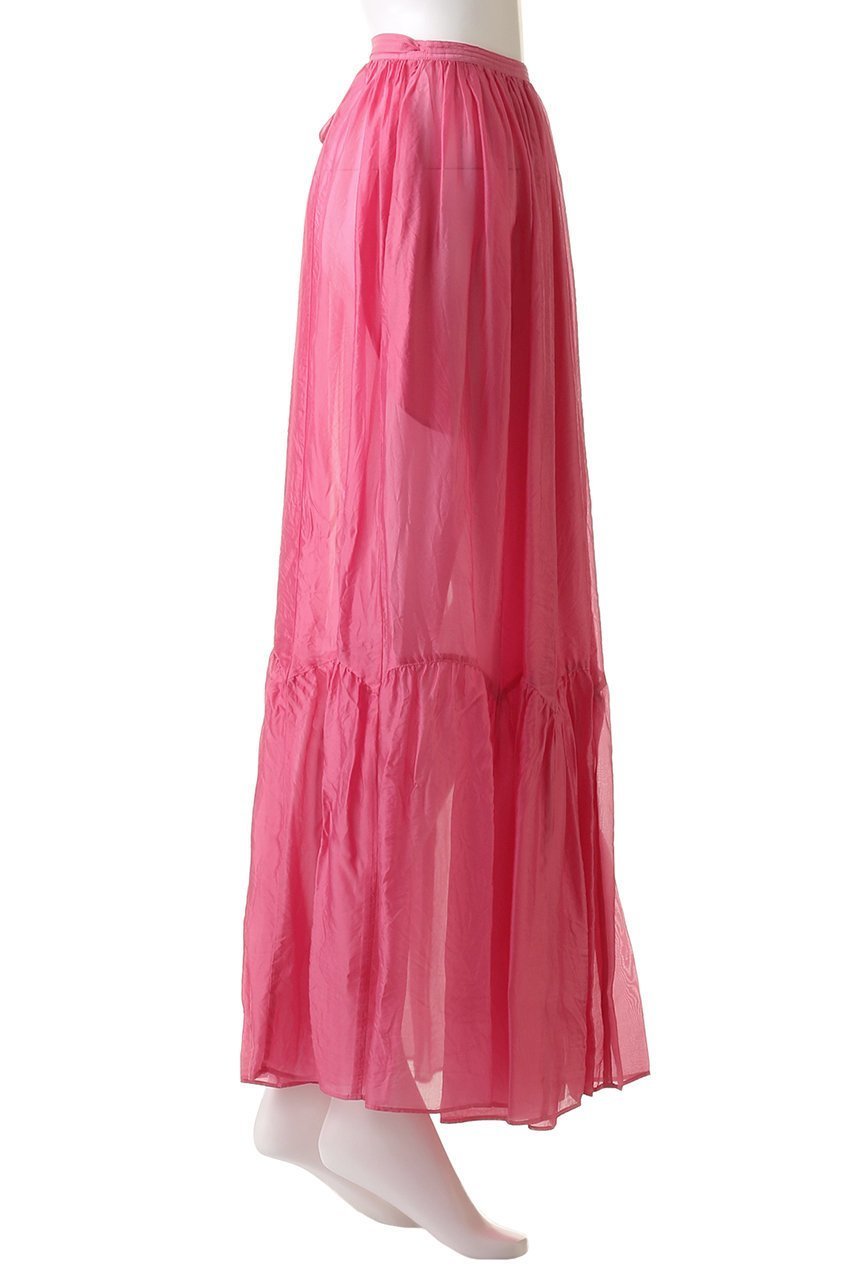 【マルティニーク/martinique】の【CURRENTAGE】Silk capraスカート 人気、トレンドファッション・服の通販 founy(ファニー) 　ファッション　Fashion　レディースファッション　WOMEN　スカート　Skirt　ロングスカート　Long Skirt　エアリー　Airy　エレガント 上品　Elegant　シルク　Silk　シンプル　Simple　ティアードスカート　Tiered Skirt　フェミニン　Feminine　マキシ　Maxi　リゾート　Resort　リボン　Ribbon　ロング　Long　other-3|ID: prp329100004452782 ipo3291000000031252128
