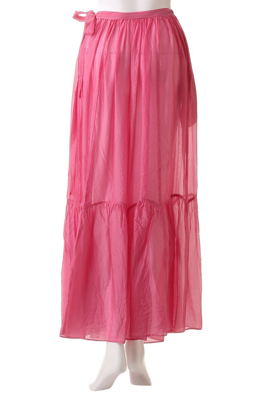 【マルティニーク/martinique】の【CURRENTAGE】Silk capraスカート 人気、トレンドファッション・服の通販 founy(ファニー) 　ファッション　Fashion　レディースファッション　WOMEN　スカート　Skirt　ロングスカート　Long Skirt　エアリー　Airy　エレガント 上品　Elegant　シルク　Silk　シンプル　Simple　ティアードスカート　Tiered Skirt　フェミニン　Feminine　マキシ　Maxi　リゾート　Resort　リボン　Ribbon　ロング　Long　other-4|ID: prp329100004452782 ipo3291000000031252130