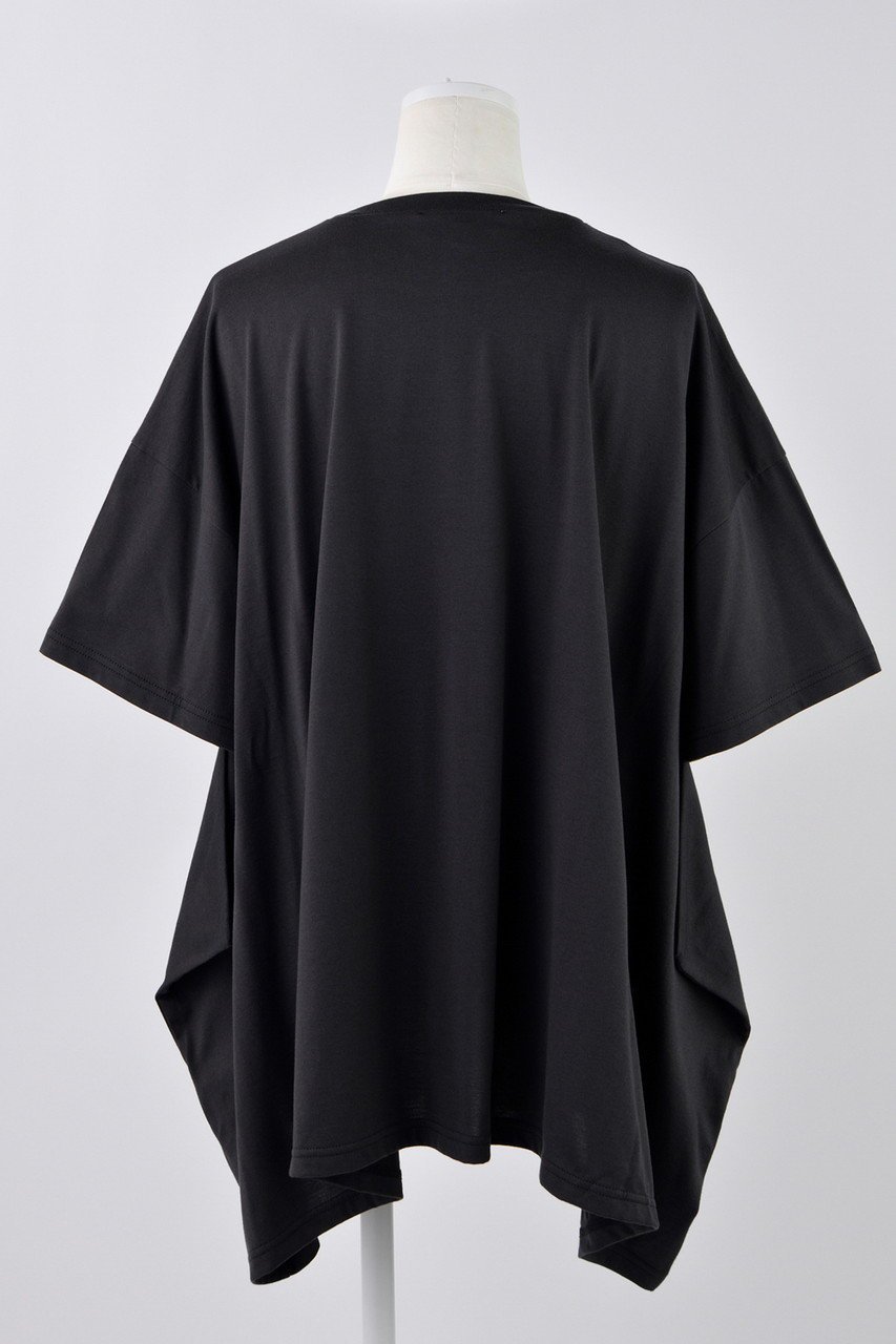 【エンフォルド/ENFOLD】のスビン天竺 スクエアBIG T/SH Tシャツ 人気、トレンドファッション・服の通販 founy(ファニー) 　ファッション　Fashion　レディースファッション　Fashion for Women　トップス・カットソー　Cut & Sew Tops　シャツ・ブラウス・オフィスカジュアル　Elegant Blouses & Button-Ups　ロングTシャツ・Tシャツ　Longline T-Shirts & Tees　カットソー・ベーシックTシャツ　Cut-and-Sewn Tops / Stretch Tees & Basics　ショート　Short, Short Length　スクエア　Square, Square Shape　スリーブ　Sleeve, Long Sleeve / Short Sleeve　ドレープ　Drape, Draping Fabric　パターン　Pattern, Design Print　モチーフ　Motif, Design Theme　ルーズ　Loose, Oversized　other-3|ID: prp329100004452787 ipo3291000000032857925
