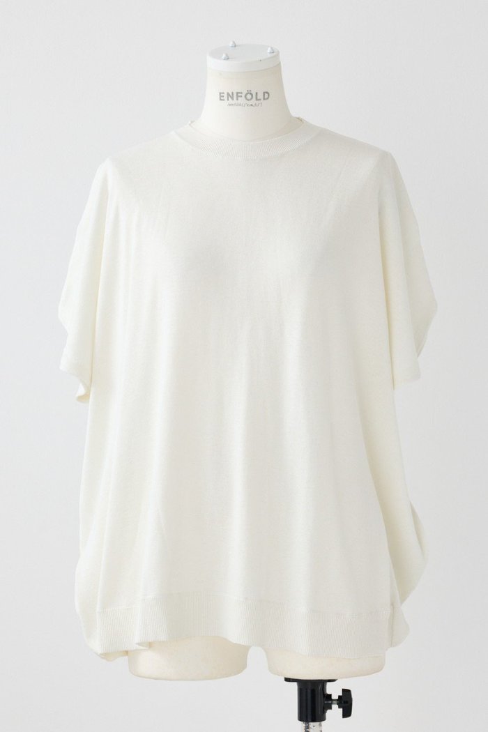 【エンフォルド/ENFOLD】のカーブシルエットP.O/プルオーバー インテリア・キッズ・メンズ・レディースファッション・服の通販 founy(ファニー) https://founy.com/ ファッション Fashion レディースファッション Fashion for Women トップス・カットソー Cut & Sew Tops ニット Knit Tops & Sweaters カジュアルプルオーバー・ニットトップス Pullovers & Knit Tops / Casual Pullovers シンプル Simple, Minimal ドレープ Drape, Draping Fabric |ID: prp329100004452788 ipo3291000000036223954