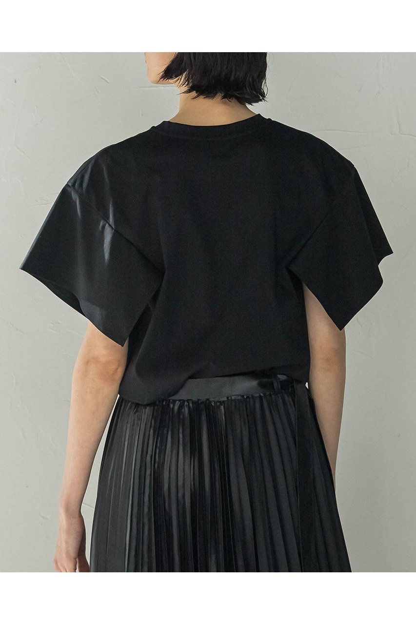 【エッセン ロートレアモン/ESSEN LAUTREAMONT】の80smooth パネルスリーブトップ 人気、トレンドファッション・服の通販 founy(ファニー) 　ファッション　Fashion　レディースファッション　WOMEN　トップス・カットソー　Tops/Tshirt　シャツ/ブラウス　Shirts/Blouses　ロング / Tシャツ　T-Shirts　カットソー　Cut and Sewn　ショート　Short　シンプル　Simple　スリーブ　Sleeve　バランス　Balance　ボトム　Bottom　再入荷　Restock/Back In Stock/Re Arrival　洗える　Washable　other-3|ID: prp329100004452799 ipo3291000000031252233