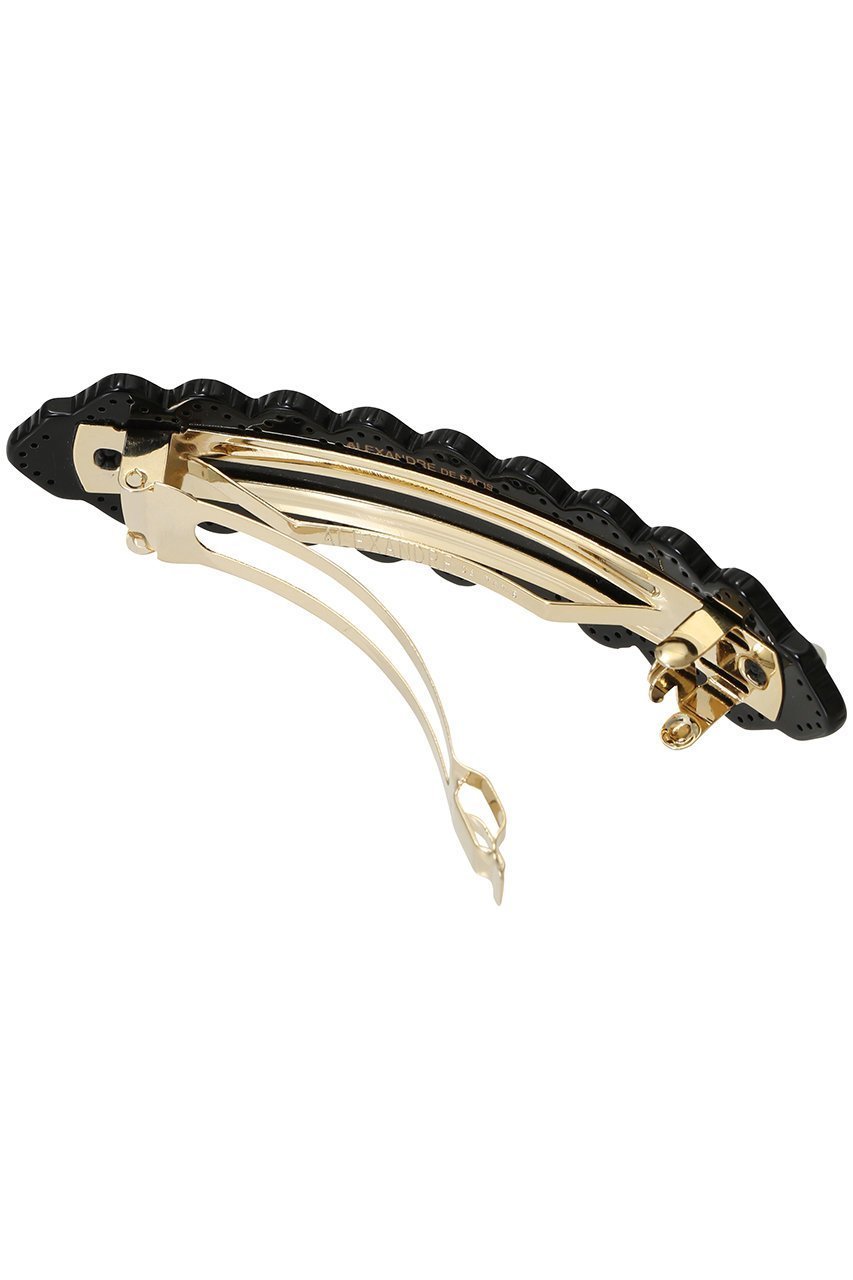 【アレクサンドル ドゥ パリ/ALEXANDRE DE PARIS】のバレッタ (8 cm) 人気、トレンドファッション・服の通販 founy(ファニー) 　ファッション　Fashion　レディースファッション　Fashion for Women　シュシュ&ヘアアクセ/ヘアアレンジ　Scrunchies & Hair Accessories　アクセサリー　Fashion Accessories　イタリア　Italy　スワロフスキー　Swarovski, Crystal Accent　バレッタ　Barrette, Hair Clip　パール　Pearl, Pearl Accent　レース　Lace, Lace Fabric　透かし　Cut-Out, Lacework　other-2|ID: prp329100004452800 ipo3291000000035487835