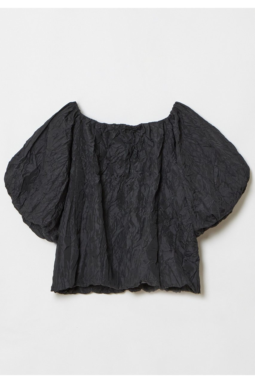 【アルアバイル/allureville】のクリンクルワッシャーオフショルブラウス 人気、トレンドファッション・服の通販 founy(ファニー) 　ファッション　Fashion　レディースファッション　Fashion for Women　トップス・カットソー　Cut & Sew Tops　シャツ・ブラウス・オフィスカジュアル　Elegant Blouses & Button-Ups　ショート　Short, Short Length　スリーブ　Sleeve, Long Sleeve / Short Sleeve　バランス　Balance, Style Balance　バルーン　Balloon, Balloon Silhouette　ボトム　Bottoms, Lower Wear　再入荷　Restock / Back in Stock　夏　Summer　other-2|ID: prp329100004452811 ipo3291000000032705358