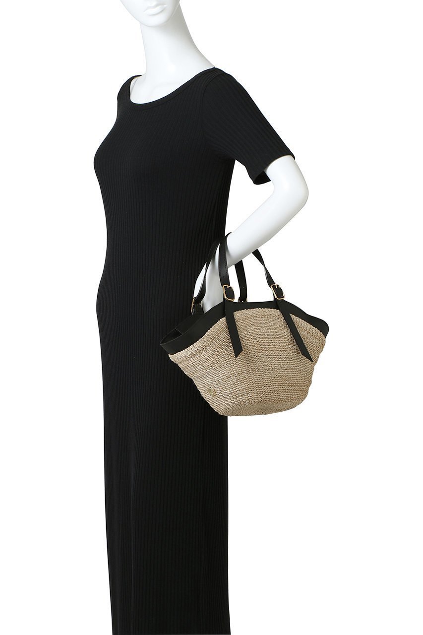 【アルアバイル/allureville】の【VIOLAd ORO】アバカレザートリムカゴバッグ 人気、トレンドファッション・服の通販 founy(ファニー) 　ファッション　Fashion　レディースファッション　Fashion for Women　バッグ　Bags　シンプル　Simple, Minimal　リゾート　Resort, Vacation Style　other-2|ID: prp329100004452816 ipo3291000000035552946