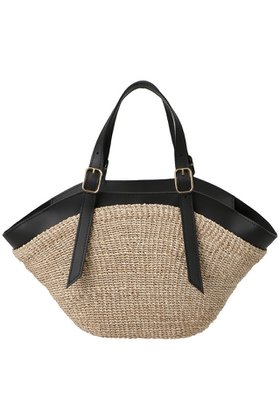 【アルアバイル/allureville】 【VIOLAd ORO】アバカレザートリムカゴバッグ人気、トレンドファッション・服の通販 founy(ファニー) ファッション Fashion レディースファッション Fashion for Women バッグ Bags シンプル Simple, Minimal リゾート Resort, Vacation Style |ID:prp329100004452816