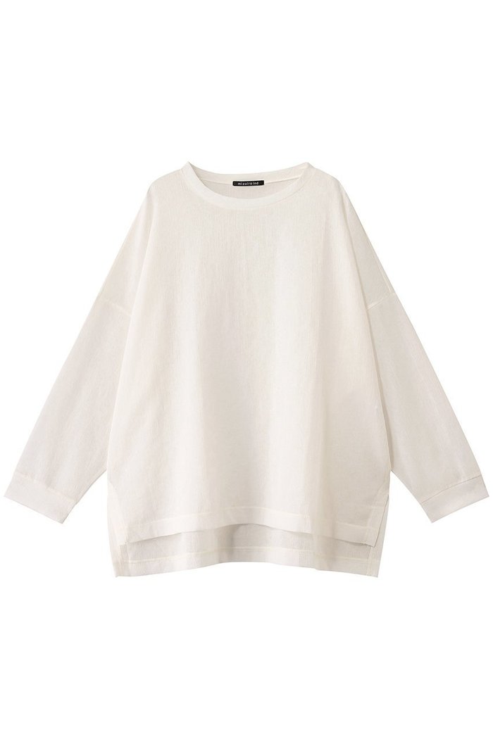 【ミズイロ インド/mizuiro ind】のwasher voile crew neck wide P/O プルオーバー インテリア・キッズ・メンズ・レディースファッション・服の通販 founy(ファニー) https://founy.com/ ファッション Fashion レディースファッション WOMEN トップス・カットソー Tops/Tshirt シャツ/ブラウス Shirts/Blouses プルオーバー Pullover シンプル Simple スリーブ Sleeve ベーシック Basic ロング Long 再入荷 Restock/Back In Stock/Re Arrival |ID: prp329100004452822 ipo3291000000031155232