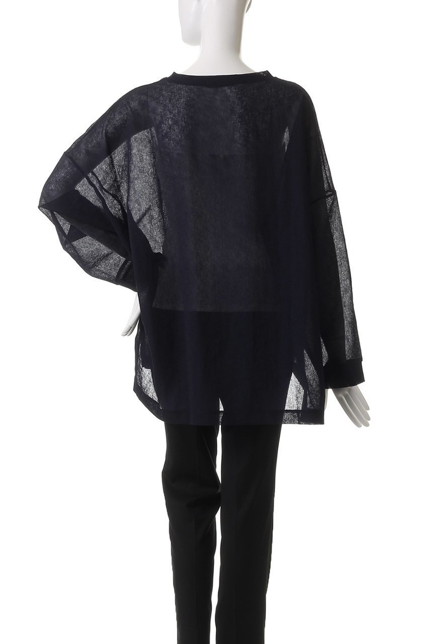 【ミズイロ インド/mizuiro ind】のwasher voile crew neck wide P/O プルオーバー 人気、トレンドファッション・服の通販 founy(ファニー) 　ファッション　Fashion　レディースファッション　WOMEN　トップス・カットソー　Tops/Tshirt　シャツ/ブラウス　Shirts/Blouses　プルオーバー　Pullover　シンプル　Simple　スリーブ　Sleeve　ベーシック　Basic　ロング　Long　再入荷　Restock/Back In Stock/Re Arrival　other-4|ID: prp329100004452822 ipo3291000000031252344