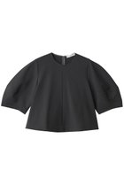 【エブール/ebure】のSZハイツイストポンチ フレアシルエットカットソー ダークグレー|ID:prp329100004452823