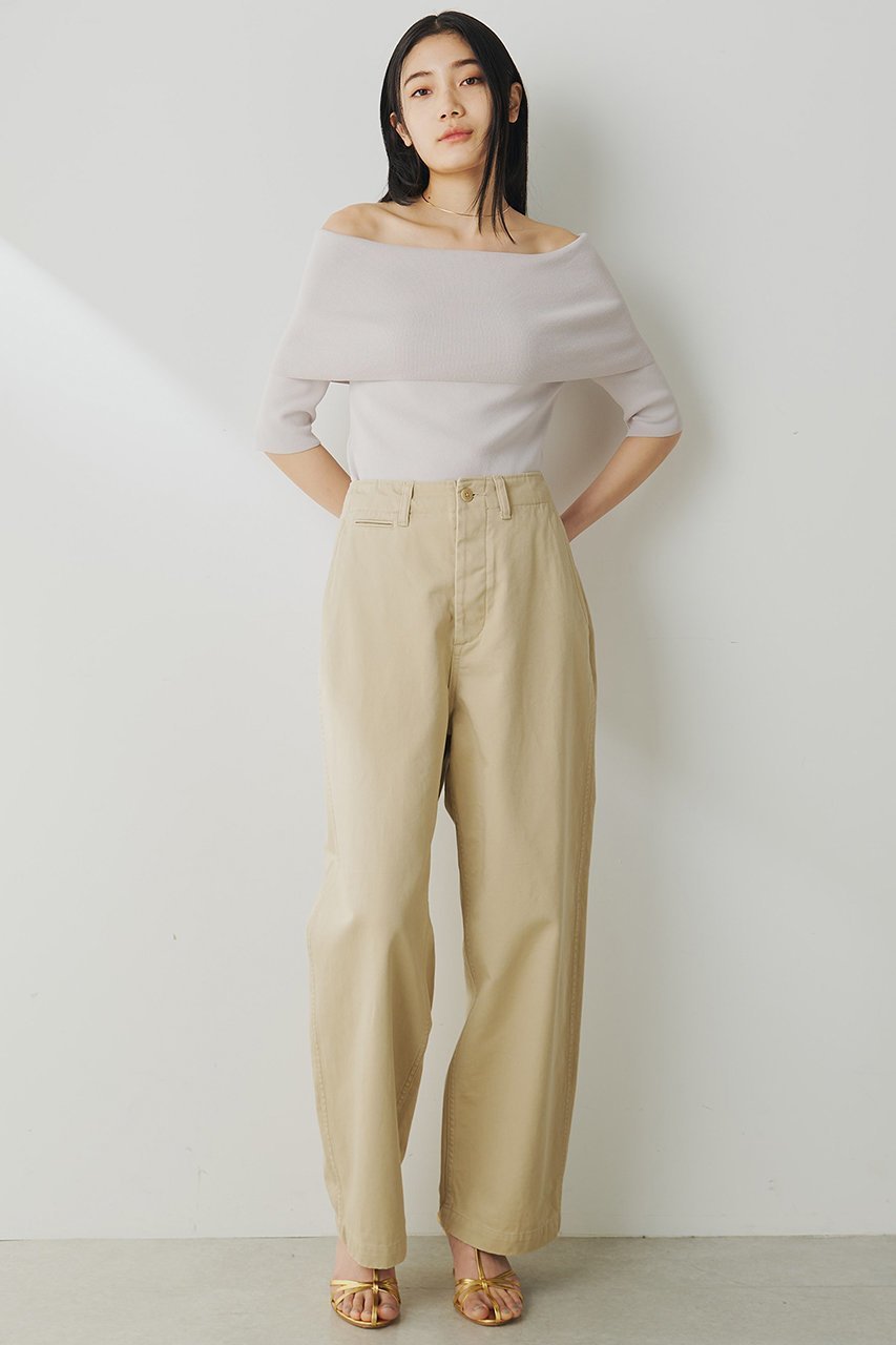 【ウィムガゼット/Whim Gazette】のバイオ加工チノパンツ 人気、トレンドファッション・服の通販 founy(ファニー) 　ファッション　Fashion　レディースファッション　Fashion for Women　パンツ　Pants & Trousers　ユーズド　Used, Vintage-Look　ワーク　Workwear, Utility Style　ヴィンテージ　Vintage Style　定番　Standard, Basic Item　 other-1|ID: prp329100004452827 ipo3291000000032966988