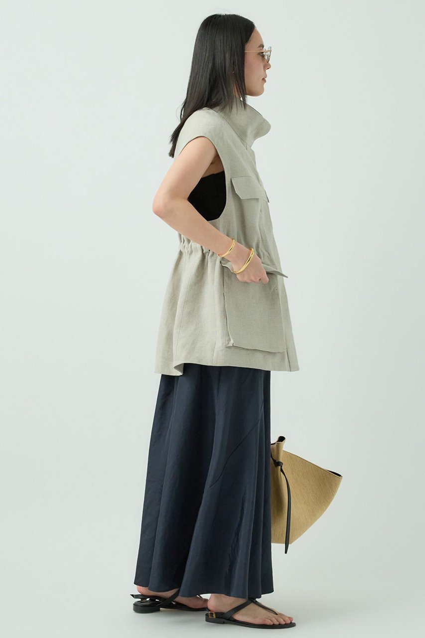 【カオス/Chaos】のプリューサテンスカート 人気、トレンドファッション・服の通販 founy(ファニー) 　ファッション　Fashion　レディースファッション　WOMEN　スカート　Skirt　ロングスカート　Long Skirt　サテン　Satin　ショート　Short　シルク　Silk　フレア　Flare　ロング　Long　軽量　Lightweight　other-3|ID: prp329100004452830 ipo3291000000031252391