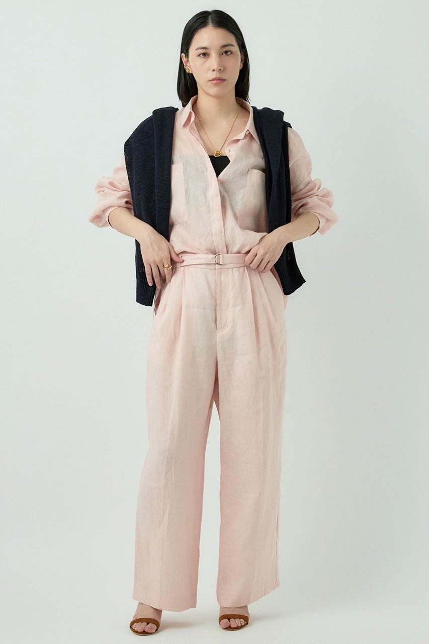 【カオス/Chaos】のカルーラリネンシャツ 人気、トレンドファッション・服の通販 founy(ファニー) 　ファッション　Fashion　レディースファッション　WOMEN　トップス・カットソー　Tops/Tshirt　シャツ/ブラウス　Shirts/Blouses　スリーブ　Sleeve　タンブラー　Tumbler　フラット　Flat　フランス　France　ボトム　Bottom　リネン　Linen　ロング　Long　エレガント 上品　Elegant　羽織　Haori　other-2|ID: prp329100004452834 ipo3291000000032037153