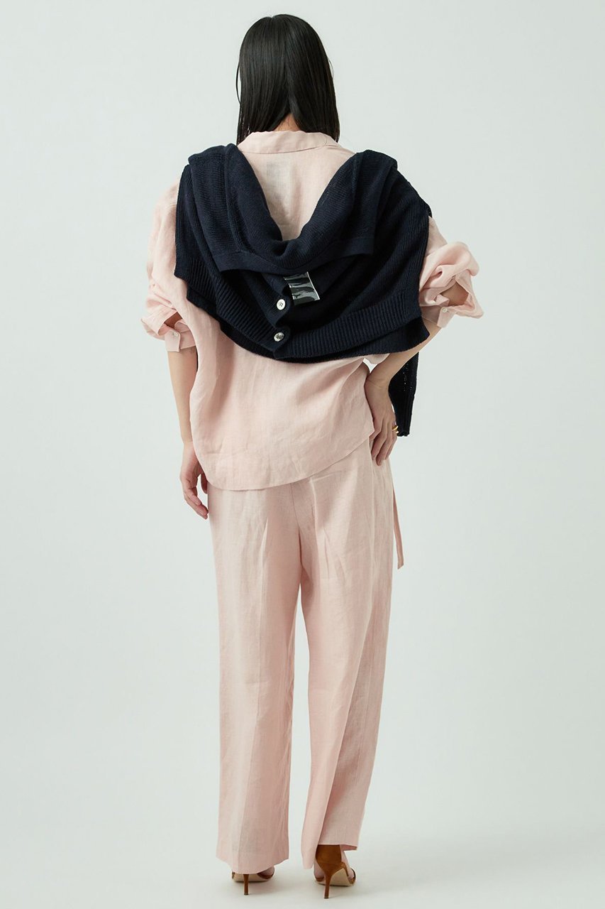 【カオス/Chaos】のカルーラリネンシャツ 人気、トレンドファッション・服の通販 founy(ファニー) 　ファッション　Fashion　レディースファッション　WOMEN　トップス・カットソー　Tops/Tshirt　シャツ/ブラウス　Shirts/Blouses　スリーブ　Sleeve　タンブラー　Tumbler　フラット　Flat　フランス　France　ボトム　Bottom　リネン　Linen　ロング　Long　エレガント 上品　Elegant　羽織　Haori　other-4|ID: prp329100004452834 ipo3291000000032037155