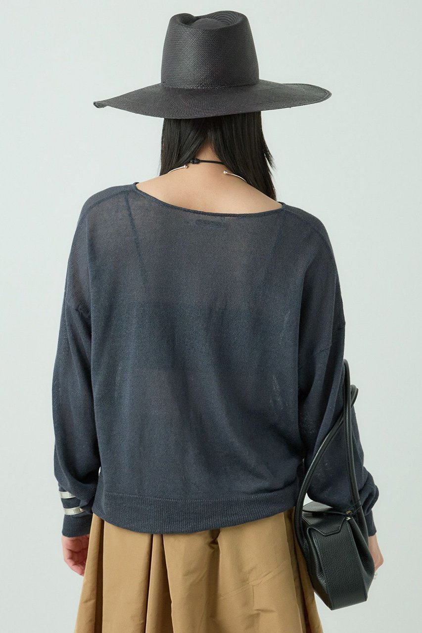 【カオス/Chaos】のヴェータリネンプルオーバーニット 人気、トレンドファッション・服の通販 founy(ファニー) 　ファッション　Fashion　レディースファッション　WOMEN　トップス・カットソー　Tops/Tshirt　ニット　Knit Tops　プルオーバー　Pullover　ストレッチ　Stretch　ネップ　Nep Yarn　リネン　Linen　エレガント 上品　Elegant　春　Spring　other-8|ID: prp329100004452835 ipo3291000000031324755
