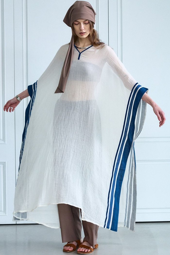 【カオス/Chaos】の【AMBAS】別注カフタンワンピース インテリア・キッズ・メンズ・レディースファッション・服の通販 founy(ファニー) https://founy.com/ ファッション Fashion レディースファッション Ladies' Fashion Online ワンピース Dress チュニック Tunic 2025年 2025 2025春夏・S/S Ss,Spring/Summer,2025 イタリア Italy カシミヤ Cashmere コレクション Collection チュニック Tunic ビーチ Beach リゾート Resort リラックス Relax ロング Long 再入荷 Restock/Back In Stock/Re Arrival 別注 Special Order |ID: prp329100004452836 ipo3291000000032615124