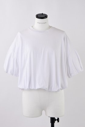 【ナゴンスタンス/nagonstans】のソフト天竺 Tuck Ballon T/SH Tシャツ 人気、トレンドファッション・服の通販 founy(ファニー) ファッション Fashion レディースファッション Fashion for Women トップス・カットソー Cut & Sew Tops シャツ・ブラウス・オフィスカジュアル Elegant Blouses & Button-Ups ロングTシャツ・Tシャツ Longline T-Shirts & Tees カットソー・ベーシックTシャツ Cut-and-Sewn Tops / Stretch Tees & Basics ショート Short, Short Length スリーブ Sleeve, Long Sleeve / Short Sleeve バルーン Balloon, Balloon Silhouette |ID:prp329100004452839