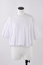 【ナゴンスタンス/nagonstans】のソフト天竺 Tuck Ballon T/SH Tシャツ 人気、トレンドファッション・服の通販 founy(ファニー) ファッション Fashion レディースファッション Fashion for Women トップス・カットソー Cut & Sew Tops シャツ・ブラウス・オフィスカジュアル Elegant Blouses & Button-Ups ロングTシャツ・Tシャツ Longline T-Shirts & Tees カットソー・ベーシックTシャツ Cut-and-Sewn Tops / Stretch Tees & Basics ショート Short, Short Length スリーブ Sleeve, Long Sleeve / Short Sleeve バルーン Balloon, Balloon Silhouette thumbnail Salt|ID: prp329100004452839 ipo3291000000032857698