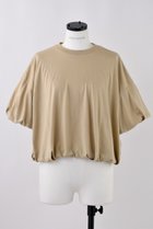 【ナゴンスタンス/nagonstans】のソフト天竺 Tuck Ballon T/SH Tシャツ 人気、トレンドファッション・服の通販 founy(ファニー) ファッション Fashion レディースファッション Fashion for Women トップス・カットソー Cut & Sew Tops シャツ・ブラウス・オフィスカジュアル Elegant Blouses & Button-Ups ロングTシャツ・Tシャツ Longline T-Shirts & Tees カットソー・ベーシックTシャツ Cut-and-Sewn Tops / Stretch Tees & Basics ショート Short, Short Length スリーブ Sleeve, Long Sleeve / Short Sleeve バルーン Balloon, Balloon Silhouette thumbnail Sand|ID: prp329100004452839 ipo3291000000035933343