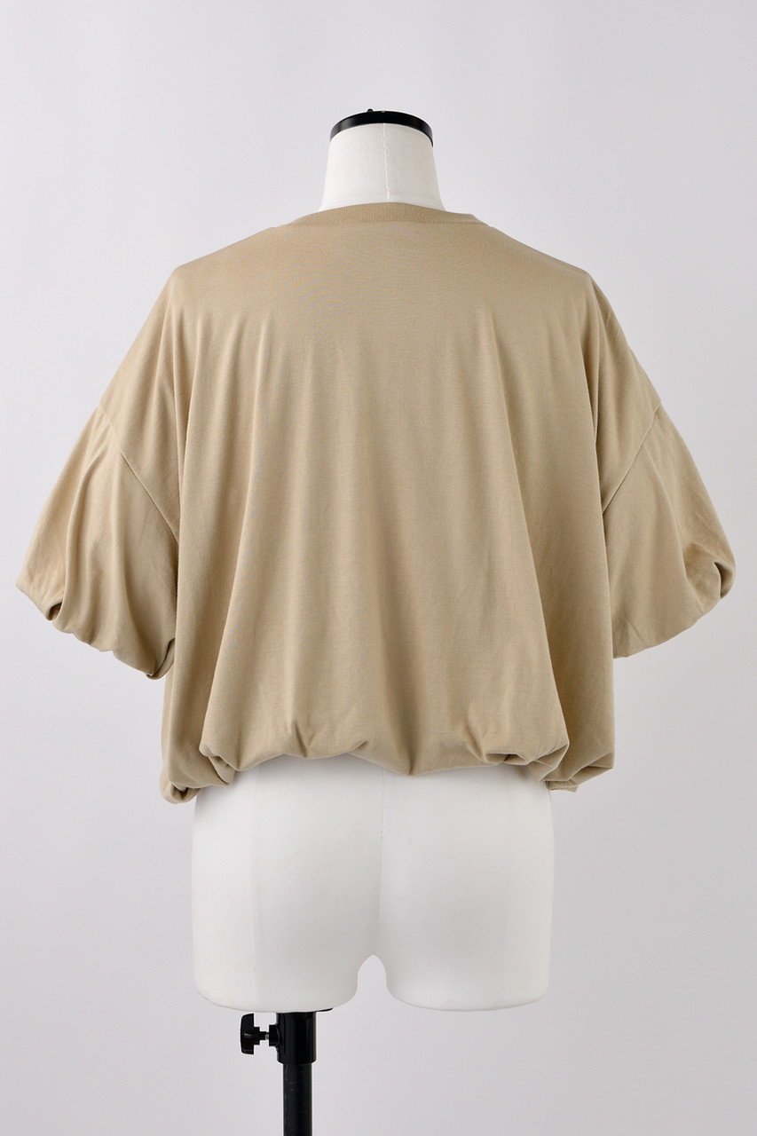 【ナゴンスタンス/nagonstans】のソフト天竺 Tuck Ballon T/SH Tシャツ 人気、トレンドファッション・服の通販 founy(ファニー) 　ファッション　Fashion　レディースファッション　Fashion for Women　トップス・カットソー　Cut & Sew Tops　シャツ・ブラウス・オフィスカジュアル　Elegant Blouses & Button-Ups　ロングTシャツ・Tシャツ　Longline T-Shirts & Tees　カットソー・ベーシックTシャツ　Cut-and-Sewn Tops / Stretch Tees & Basics　ショート　Short, Short Length　スリーブ　Sleeve, Long Sleeve / Short Sleeve　バルーン　Balloon, Balloon Silhouette　other-3|ID: prp329100004452839 ipo3291000000036017963