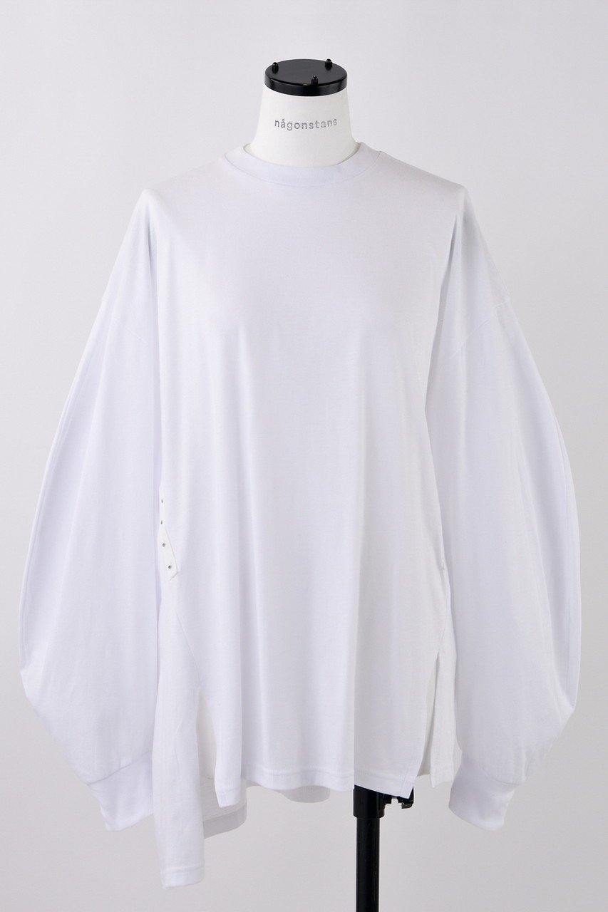 【ナゴンスタンス/nagonstans】のソフト天竺 3WayロンT 人気、トレンドファッション・服の通販 founy(ファニー) 　ファッション　Fashion　レディースファッション　Fashion for Women　トップス・カットソー　Cut & Sew Tops　シャツ・ブラウス・オフィスカジュアル　Elegant Blouses & Button-Ups　ロングTシャツ・Tシャツ　Longline T-Shirts & Tees　カットソー・ベーシックTシャツ　Cut-and-Sewn Tops / Stretch Tees & Basics　シェイプ　Shape, Slim Fit　スリーブ　Sleeve, Long Sleeve / Short Sleeve　ロング　Long, Long-Length　定番　Standard, Basic Item　 other-1|ID: prp329100004452840 ipo3291000000032857728