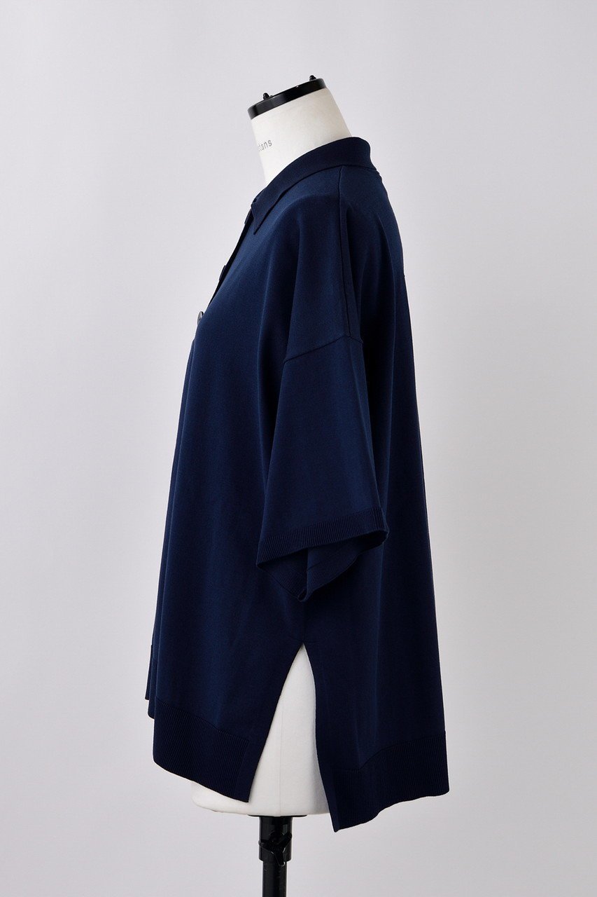 【ナゴンスタンス/nagonstans】のCRAFT GASS ニットポロP.O/プルオーバー 人気、トレンドファッション・服の通販 founy(ファニー) 　ファッション　Fashion　レディースファッション　WOMEN　トップス・カットソー　Tops/Tshirt　ニット　Knit Tops　プルオーバー　Pullover　バランス　Balance　リラックス　Relax　other-2|ID: prp329100004452842 ipo3291000000031252462