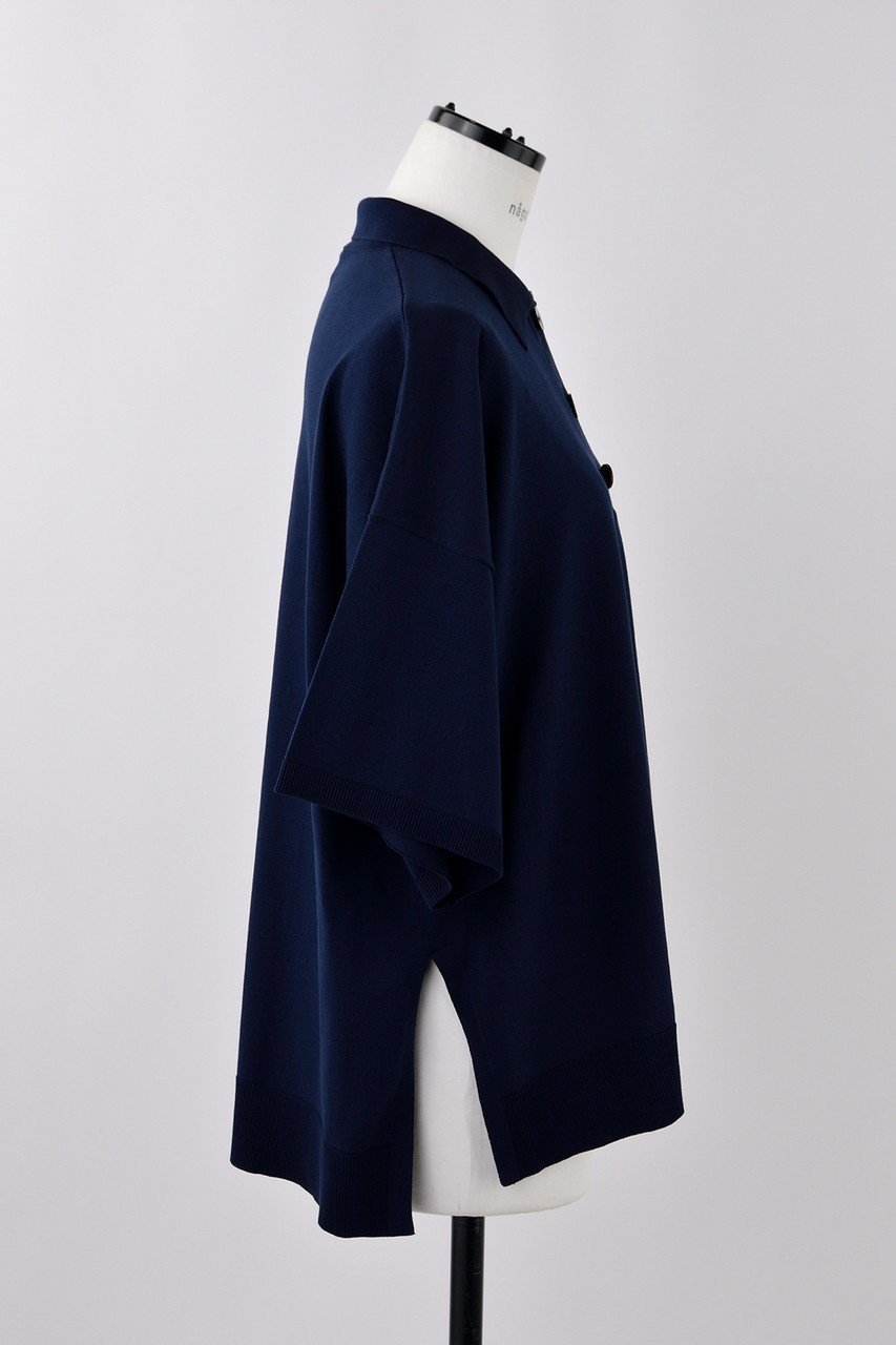 【ナゴンスタンス/nagonstans】のCRAFT GASS ニットポロP.O/プルオーバー 人気、トレンドファッション・服の通販 founy(ファニー) 　ファッション　Fashion　レディースファッション　WOMEN　トップス・カットソー　Tops/Tshirt　ニット　Knit Tops　プルオーバー　Pullover　バランス　Balance　リラックス　Relax　other-4|ID: prp329100004452842 ipo3291000000031252466