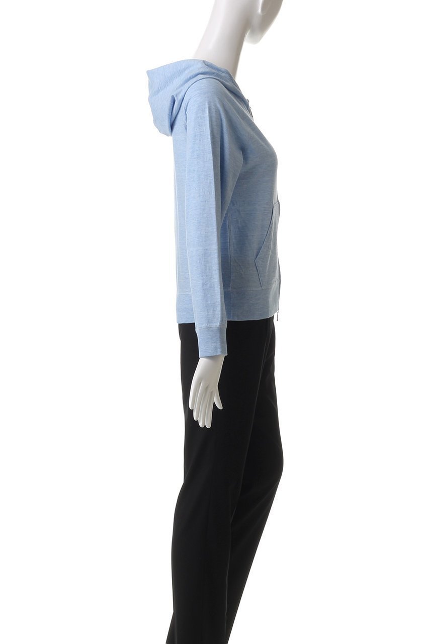 【スリー ドッツ/three dots】のシアースラブ ジップアップフーディ 人気、トレンドファッション・服の通販 founy(ファニー) 　ファッション　Fashion　レディースファッション　WOMEN　トップス・カットソー　Tops/Tshirt　シャツ/ブラウス　Shirts/Blouses　パーカ　Sweats　ロング / Tシャツ　T-Shirts　スウェット　Sweat　カットソー　Cut and Sewn　シンプル　Simple　フィット　Fit　ロング　Long　夏　Summer　other-3|ID: prp329100004452846 ipo3291000000031252489