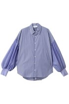 【ヒューエルミュージアム/hueLe Museum】の【STUMBLY】New Volume Sleeve Blouse ブルー|ID: prp329100004452856 ipo3291000000032862043