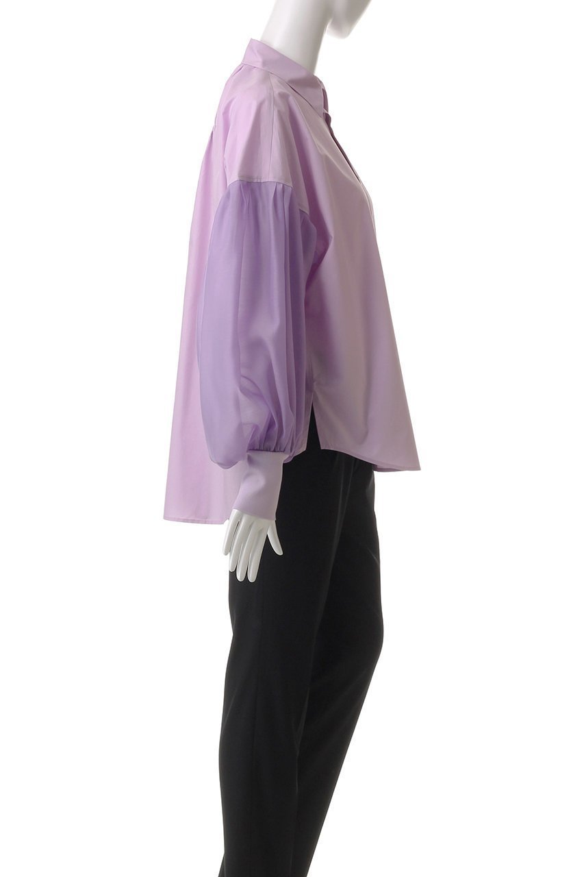 【ヒューエルミュージアム/hueLe Museum】の【STUMBLY】New Volume Sleeve Blouse 人気、トレンドファッション・服の通販 founy(ファニー) 　ファッション　Fashion　レディースファッション　Fashion for Women　トップス・カットソー　Cut & Sew Tops　シャツ・ブラウス・オフィスカジュアル　Elegant Blouses & Button-Ups　ボリューム袖・フリルスリーブブラウス　Voluminous & Ruffle Sleeves / Puffy Sleeve Tops　ギャザー　Gathered, Ruffled　シアー　Sheer, See-Through　ショルダー　Shoulder, Shoulder Strap　スリーブ　Sleeve, Long Sleeve / Short Sleeve　ドロップ　Drop Shoulder, Dropped Style　バルーン　Balloon, Balloon Silhouette　パーティ　Party, Party Style　ロング　Long, Long-Length　other-3|ID: prp329100004452856 ipo3291000000032862061