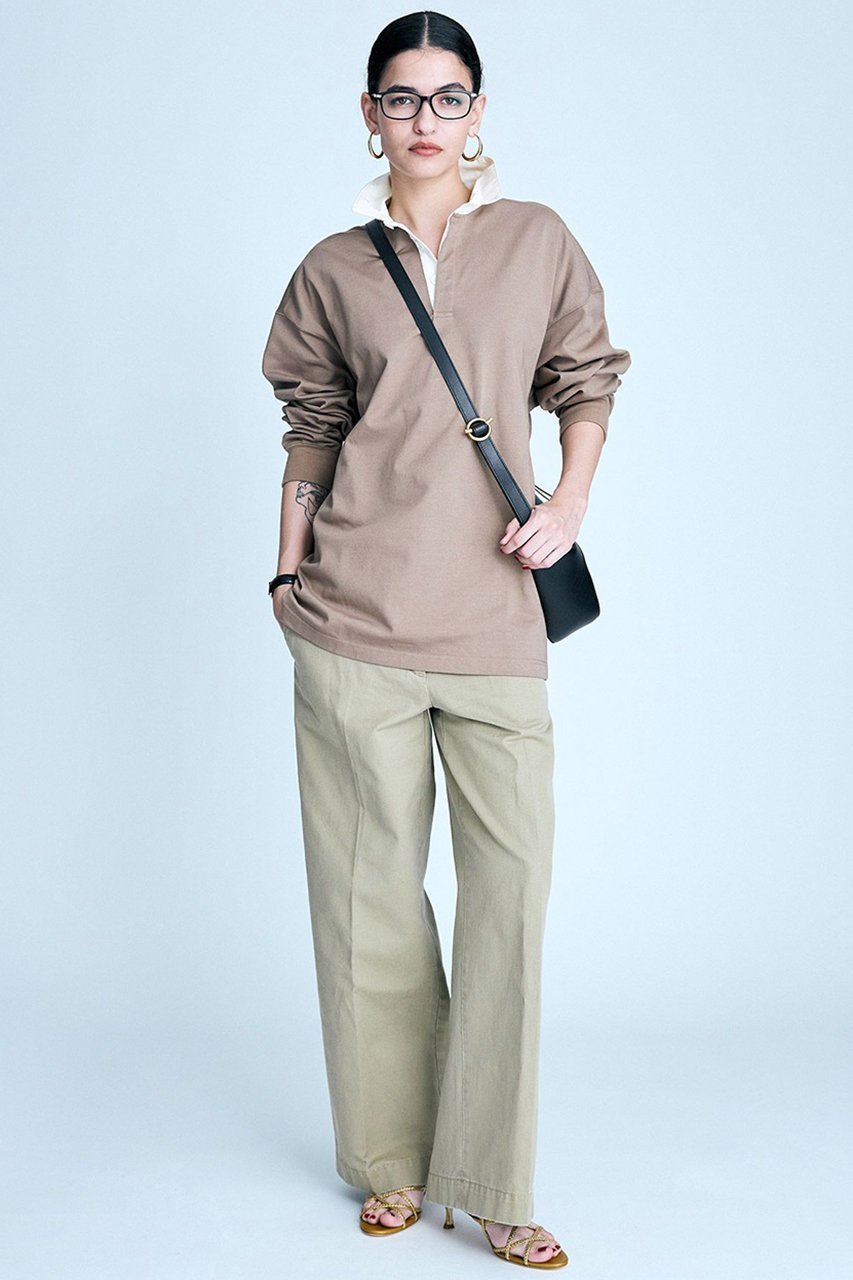 【ブリル/BRILL】のラガーミドルプルオーバー 人気、トレンドファッション・服の通販 founy(ファニー) 　ファッション　Fashion　レディースファッション　WOMEN　トップス・カットソー　Tops/Tshirt　シャツ/ブラウス　Shirts/Blouses　ロング / Tシャツ　T-Shirts　プルオーバー　Pullover　カットソー　Cut and Sewn　2023年　2023　2023-2024秋冬・A/W　Aw/Autumn/Winter//Fw/Fall-Winter/2023-2024　コンパクト　Compact　スリーブ　Sleeve　バランス　Balance　ポケット　Pocket　ロング　Long　今季　This Season　定番　Standard　other-6|ID: prp329100004452859 ipo3291000000031324787