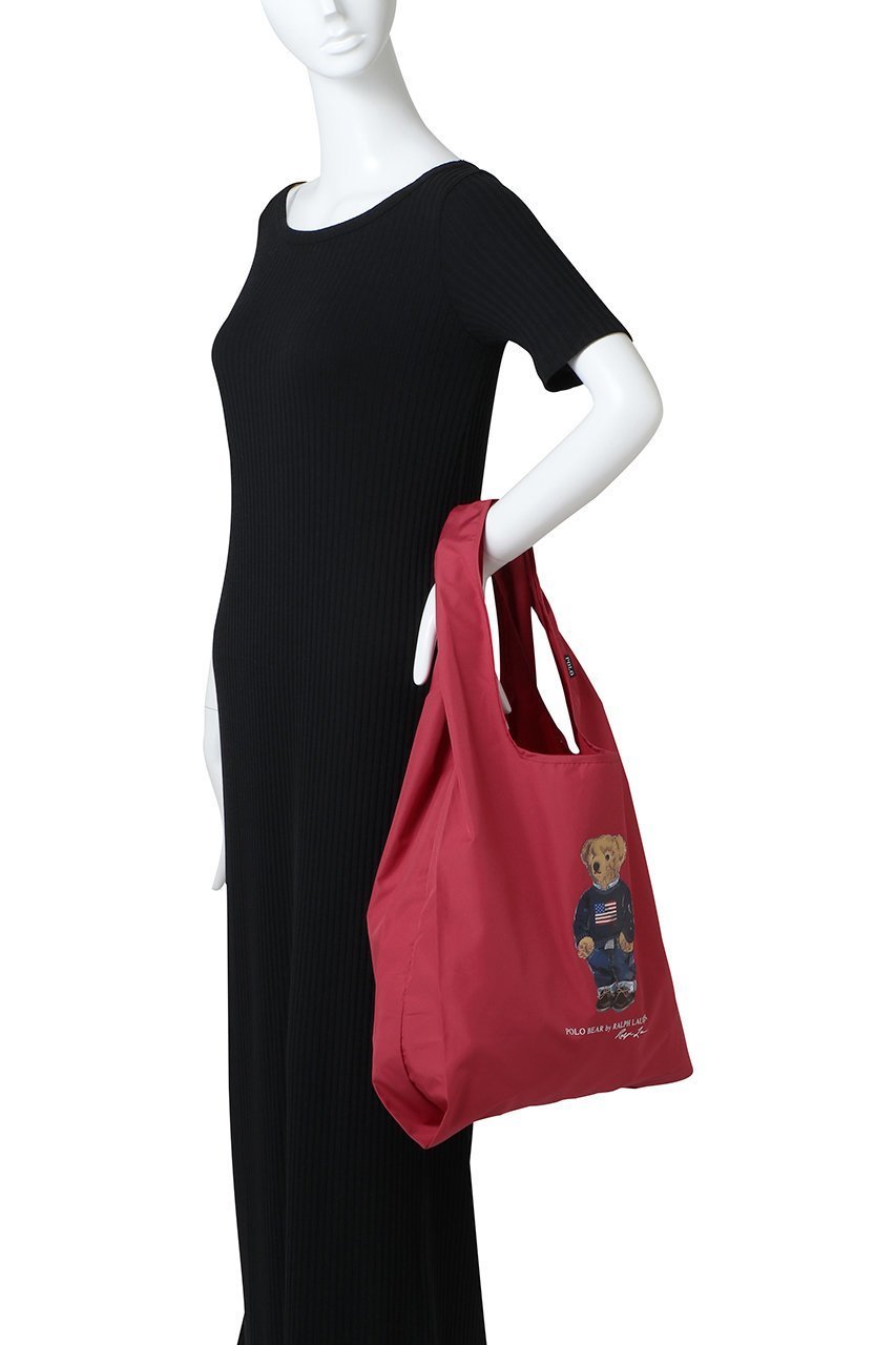 【ポロラルフローレン/POLO RALPH LAUREN】のフラッグベアプリントポケッタブルレイインバッグ 人気、トレンドファッション・服の通販 founy(ファニー) 　ファッション　Fashion　レディースファッション　WOMEN　バッグ　Bag　プリント　Print　ワーク　Work　再入荷　Restock/Back In Stock/Re Arrival　旅行　Travel　other-2|ID: prp329100004452861 ipo3291000000031252595