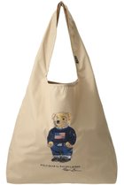 【ポロラルフローレン/POLO RALPH LAUREN】のフラッグベアプリントポケッタブルレイインバッグ ベージュ|ID:prp329100004452861