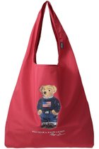 【ポロラルフローレン/POLO RALPH LAUREN】のフラッグベアプリントポケッタブルレイインバッグ ローズピンク|ID:prp329100004452861