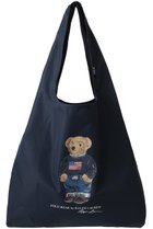 【ポロラルフローレン/POLO RALPH LAUREN】のフラッグベアプリントポケッタブルレイインバッグ ネイビー|ID:prp329100004452861