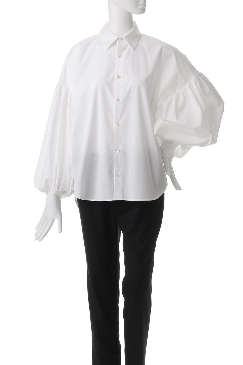 【ヒューエルミュージアム/hueLe Museum】の【STUMBLY】New Volume Sleeve Blouse 人気、トレンドファッション・服の通販 founy(ファニー) 　ファッション　Fashion　レディースファッション　Fashion for Women　トップス・カットソー　Cut & Sew Tops　シャツ・ブラウス・オフィスカジュアル　Elegant Blouses & Button-Ups　ボリューム袖・フリルスリーブブラウス　Voluminous & Ruffle Sleeves / Puffy Sleeve Tops　ギャザー　Gathered, Ruffled　ショルダー　Shoulder, Shoulder Strap　スリーブ　Sleeve, Long Sleeve / Short Sleeve　ドロップ　Drop Shoulder, Dropped Style　バルーン　Balloon, Balloon Silhouette　パーティ　Party, Party Style　ロング　Long, Long-Length　other-2|ID: prp329100004452869 ipo3291000000032861995