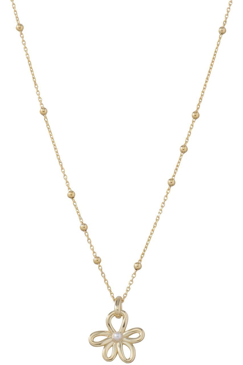 【デイジー ロンドン/DAISY LONDON】のDaisy Bow Pendant ネックレス インテリア・キッズ・メンズ・レディースファッション・服の通販 founy(ファニー) 　ファッション　Fashion　レディースファッション　WOMEN　ジュエリー　Jewelry　ネックレス　Necklaces　チェーン　Chain　ネックレス　Necklace　パール　Pearl　フェミニン　Feminine　リボン　Ribbon　エレガント 上品　Elegant　ゴールド|ID: prp329100004452876 ipo3291000000031155423