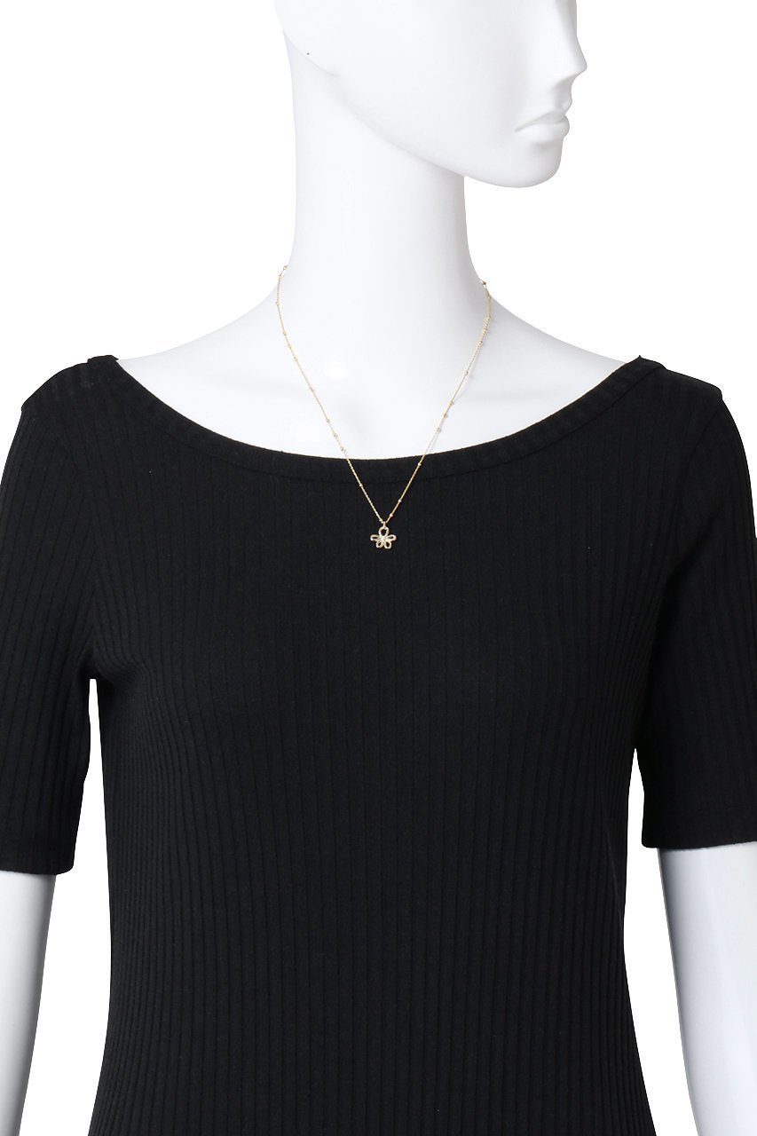 【デイジー ロンドン/DAISY LONDON】のDaisy Bow Pendant ネックレス 人気、トレンドファッション・服の通販 founy(ファニー) 　ファッション　Fashion　レディースファッション　WOMEN　ジュエリー　Jewelry　ネックレス　Necklaces　チェーン　Chain　ネックレス　Necklace　パール　Pearl　フェミニン　Feminine　リボン　Ribbon　エレガント 上品　Elegant　other-3|ID: prp329100004452876 ipo3291000000031252683