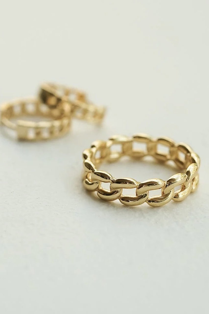 【デイジー ロンドン/DAISY LONDON】の【Polly Sayer】 Solid Chain リング 人気、トレンドファッション・服の通販 founy(ファニー) 　ファッション　Fashion　レディースファッション　Fashion for Women　ジュエリー　Jewelry　シンプル　Simple, Minimal　チェーン　Chain, Chain Strap　ベーシック　Basic, Essential　エレガント 上品　Elegant　other-7|ID: prp329100004452882 ipo3291000000035757085