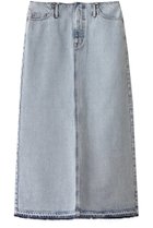 【イレーヴ/YLEVE】の13.5oz デニムスカートフェード アイスインディゴ|ID: prp329100004452884 ipo3291000000032849810