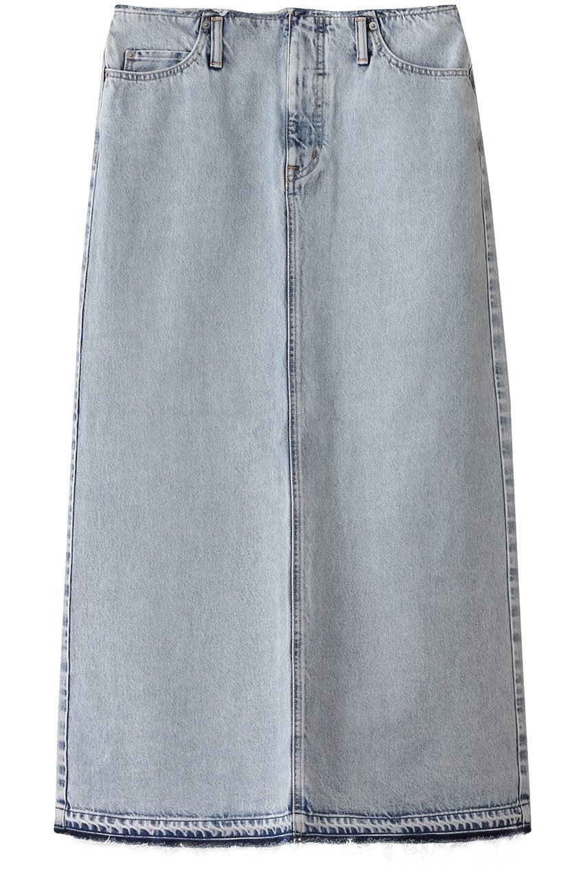 【イレーヴ/YLEVE】の13.5oz デニムスカートフェード インテリア・キッズ・メンズ・レディースファッション・服の通販 founy(ファニー) 　ファッション　Fashion　レディースファッション　Fashion for Women　スカート　Skirts　デニムスカート・カジュアルスカート　Denim Skirts　ロングスカート　Long Skirts / Maxi & Midi Skirts　デニム　Denim, Jeans Material　ロング　Long, Long-Length　アイスインディゴ|ID: prp329100004452884 ipo3291000000032849810