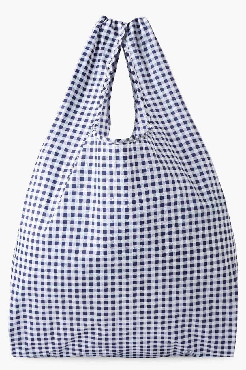 【アールエイチシー ロンハーマン/RHC Ron Herman】の【Ron Herman別注】【BAGGU】ギンガムチェックリユースバッグ BIG 人気、トレンドファッション・服の通販 founy(ファニー) 　ファッション　Fashion　レディースファッション　WOMEN　バッグ　Bag　おすすめ　Recommend　ギフト プレゼント　Gift Present　ギンガム　Gingham　チェック　Check　プリント　Print　リップ　Lip　再入荷　Restock/Back In Stock/Re Arrival　別注　Special Order　軽量　Lightweight　other-3|ID: prp329100004454650 ipo3291000000031251169