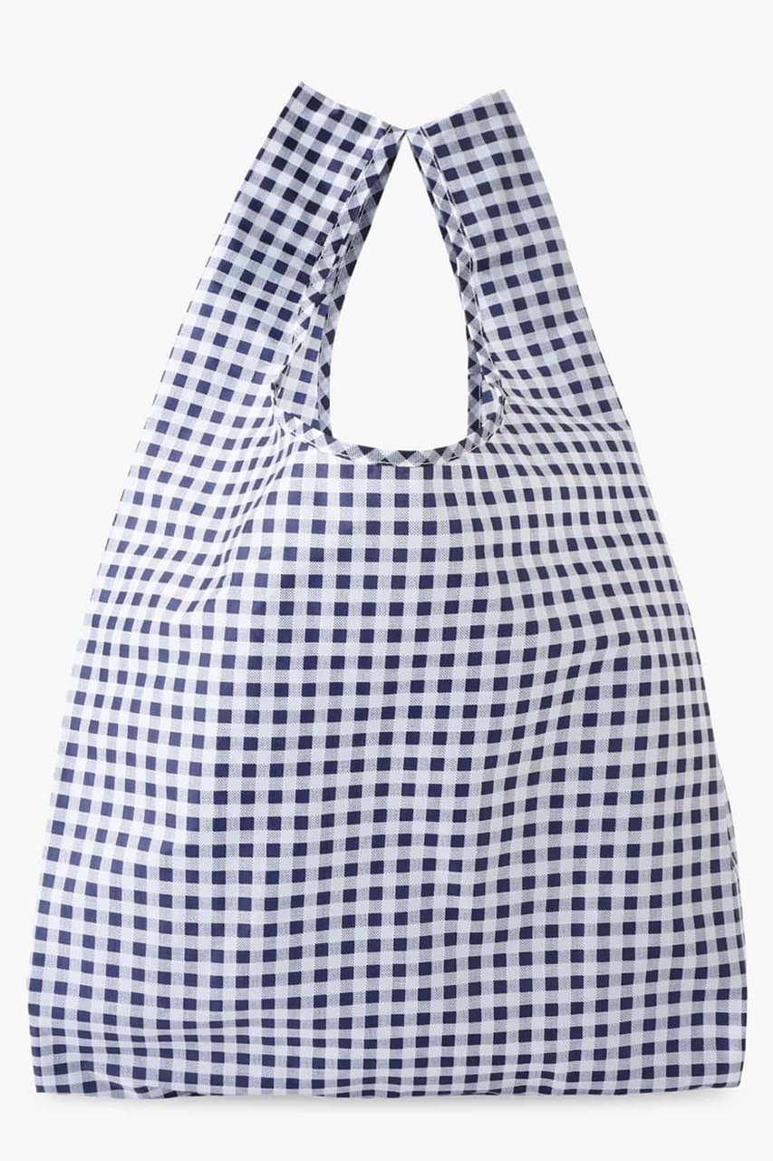 【アールエイチシー ロンハーマン/RHC Ron Herman】の【Ron Herman別注】【BAGGU】ギンガムチェックリユースバッグ standard 人気、トレンドファッション・服の通販 founy(ファニー) 　ファッション　Fashion　レディースファッション　WOMEN　バッグ　Bag　おすすめ　Recommend　ギフト プレゼント　Gift Present　ギンガム　Gingham　チェック　Check　プリント　Print　リップ　Lip　再入荷　Restock/Back In Stock/Re Arrival　別注　Special Order　軽量　Lightweight　other-4|ID: prp329100004454652 ipo3291000000031251183