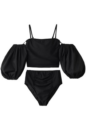 【レイール/Reir】 LE PHIL x Reir 限定 取り外しパフスリーブ付きノンワイヤービキニ人気、トレンドファッション・服の通販 founy(ファニー) ファッション Fashion レディースファッション Fashion for Women 水着 Swimwear レディース水着・ビーチウェア Swimwear & Beachwear おすすめ Recommended / Our Picks エレガント 上品 Elegant ギャザー Gathered, Ruffled ショーツ Shorts, Short Pants ショート Short, Short Length シンプル Simple, Minimal スポーツ Sports, Activewear スリーブ Sleeve, Long Sleeve / Short Sleeve セットアップ Set-Up, Coordinated Outfit タフタ Taffeta, Structured Fabric デニム Denim, Jeans Material ビーチ Beach, Seaside フェミニン Feminine, Girly フォルム Silhouette, Form 水着 Swimsuit, Swimwear |ID:prp329100004454671