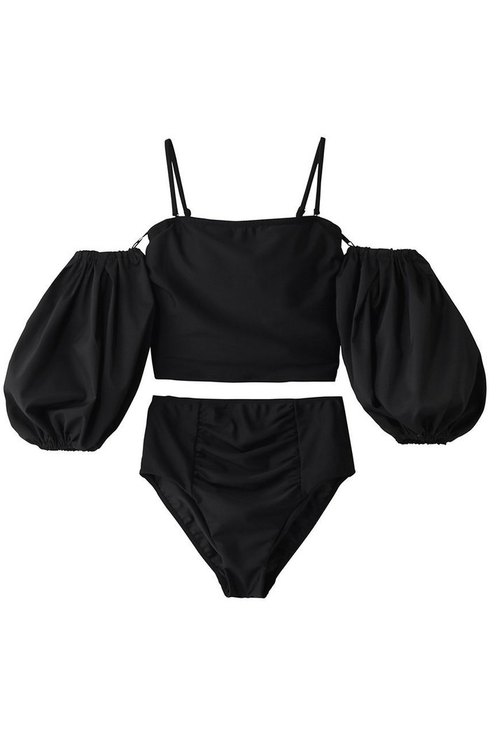 【レイール/Reir】のLE PHIL x Reir 限定 取り外しパフスリーブ付きノンワイヤービキニ インテリア・キッズ・メンズ・レディースファッション・服の通販 founy(ファニー) https://founy.com/ ファッション Fashion レディースファッション Fashion for Women 水着 Swimwear レディース水着・ビーチウェア Swimwear & Beachwear おすすめ Recommended / Our Picks エレガント 上品 Elegant ギャザー Gathered, Ruffled ショーツ Shorts, Short Pants ショート Short, Short Length シンプル Simple, Minimal スポーツ Sports, Activewear スリーブ Sleeve, Long Sleeve / Short Sleeve セットアップ Set-Up, Coordinated Outfit タフタ Taffeta, Structured Fabric デニム Denim, Jeans Material ビーチ Beach, Seaside フェミニン Feminine, Girly フォルム Silhouette, Form 水着 Swimsuit, Swimwear |ID: prp329100004454671 ipo3291000000035929043