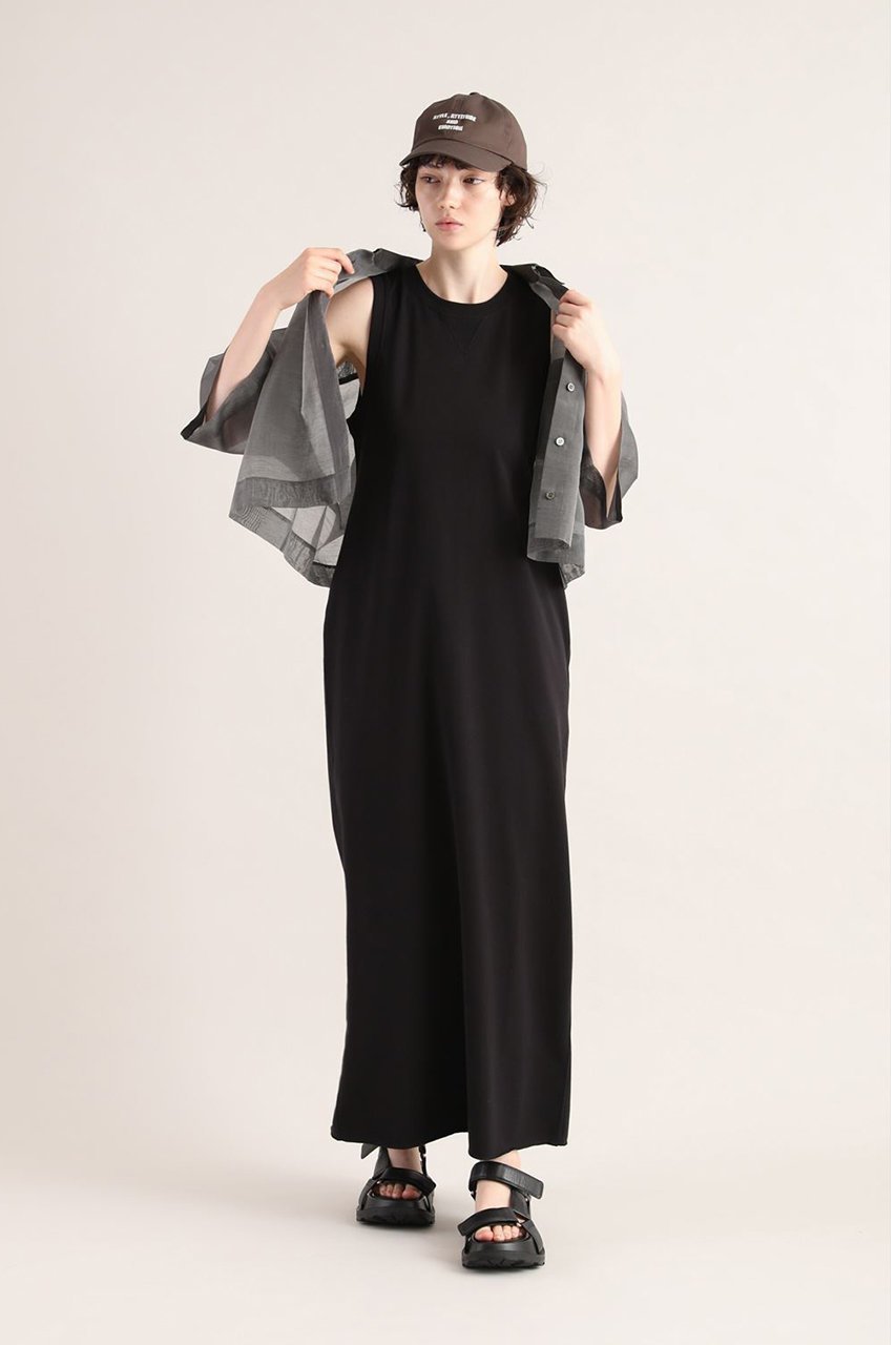 【サクラ/SACRA】のエクストラファインフリーストップスワンピース 人気、トレンドファッション・服の通販 founy(ファニー) 　ファッション　Fashion　レディースファッション　WOMEN　ワンピース　Dress　チュニック　Tunic　サンダル　Sandals　シューズ　Shoes　チュニック　Tunic　フラット　Flat　ロング　Long　other-6|ID: prp329100004454688 ipo3291000000031324344