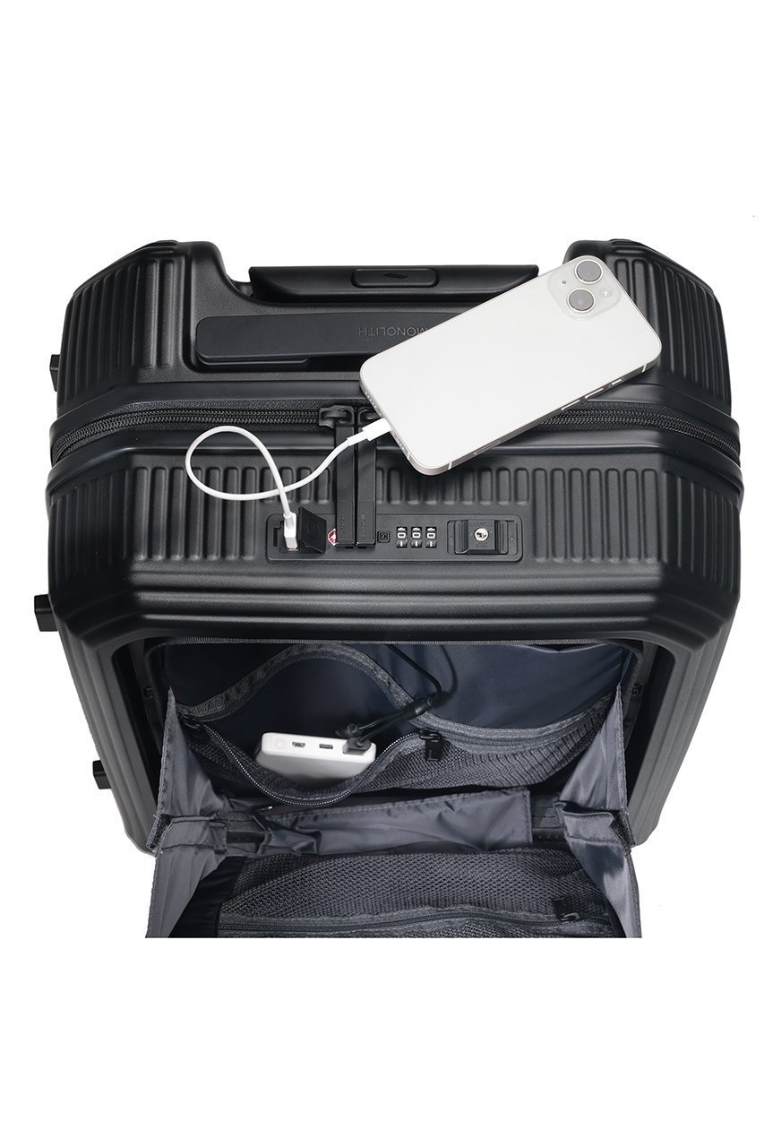 【モノリス/MONOLITH】のSUITCASE PRO OCTA 30 人気、トレンドファッション・服の通販 founy(ファニー) 　ファッション　Fashion　レディースファッション　WOMEN　スーツ　Suits　軽量　Lightweight　フォルム　Form　フラット　Flat　フロント　Front　ポケット　Pocket　ユニセックス　Unisex　再入荷　Restock/Back In Stock/Re Arrival　スーツケース キャリーケース　Suitcase　other-8|ID: prp329100004454692 ipo3291000000031324361