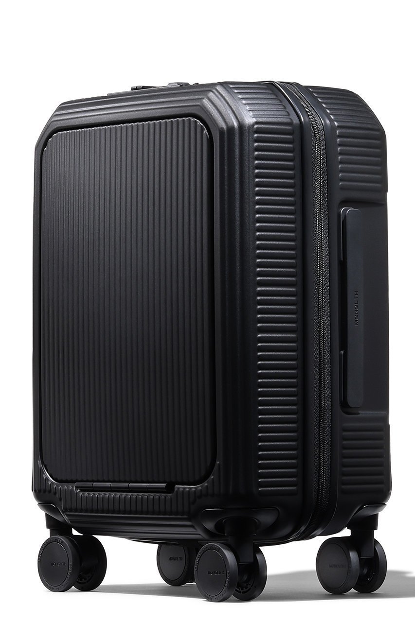 【モノリス/MONOLITH】のSUITCASE PRO OCTA 30 インテリア・キッズ・メンズ・レディースファッション・服の通販 founy(ファニー) 　ファッション　Fashion　レディースファッション　Fashion for Women　スーツ　Business Suits & Workwear　軽量　Lightweight, Ultra Light　フォルム　Silhouette, Form　フラット　Flat, Flat Shoes　フロント　Front, Front Design　ポケット　Pocket, Pocket Detail　ユニセックス　Unisex, Genderless　スーツケース キャリーケース　Suitcase / Carry Case　ガイアブラック|ID: prp329100004454692 ipo3291000000032798182